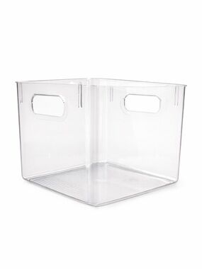 Acrylic Square Storage Bin